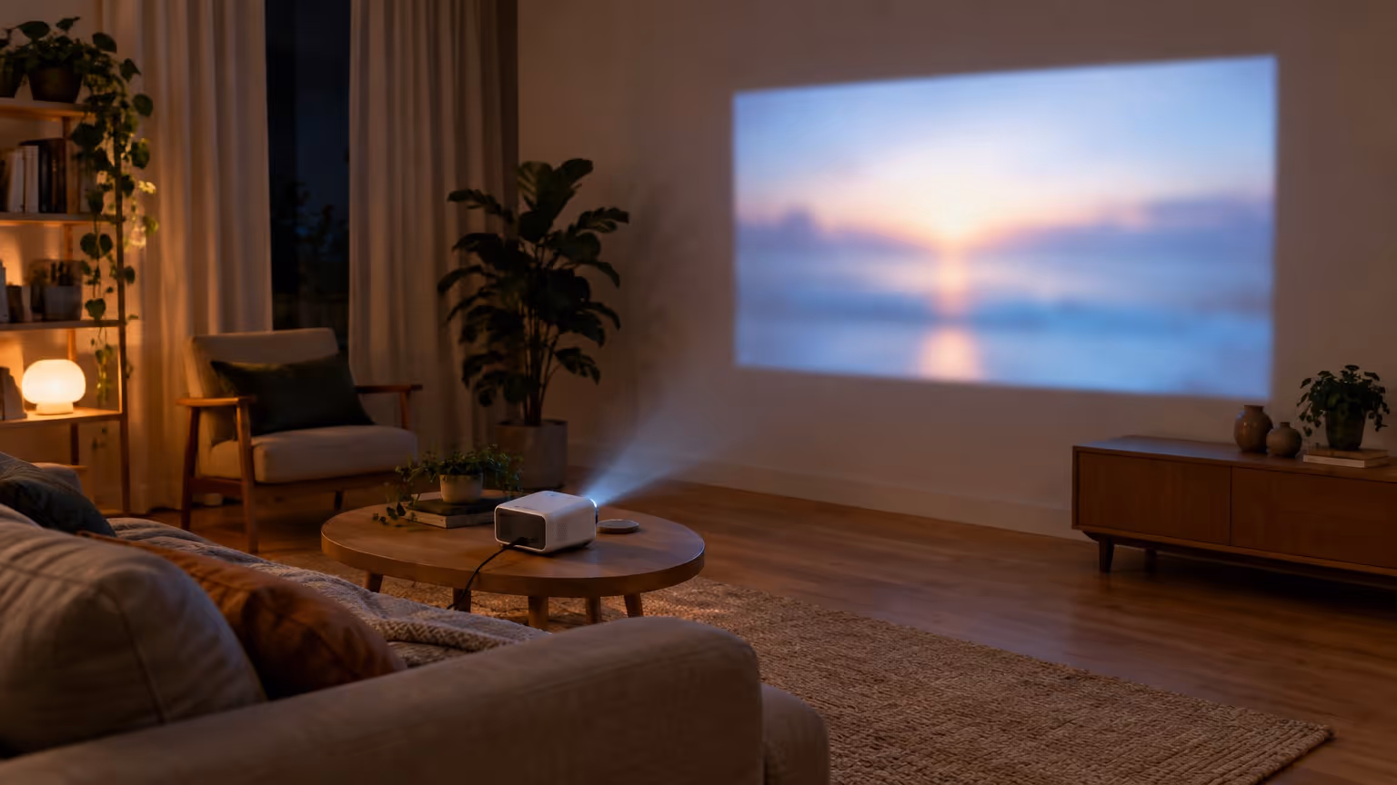 Projetores portáteis valem a pena no lugar da TV