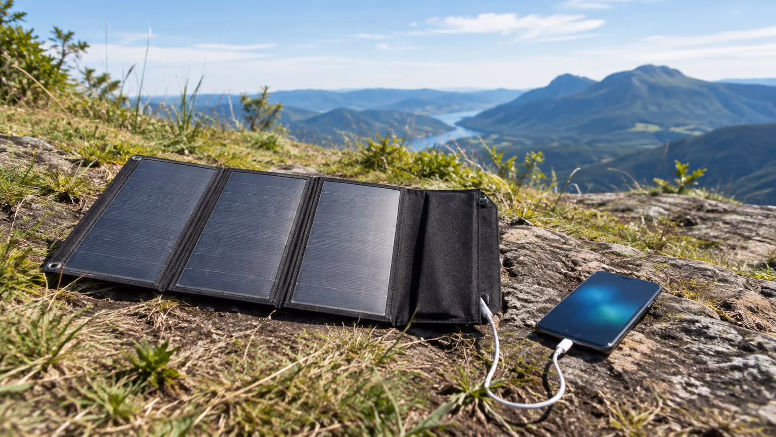 Análise de carregadores solares portáteis
