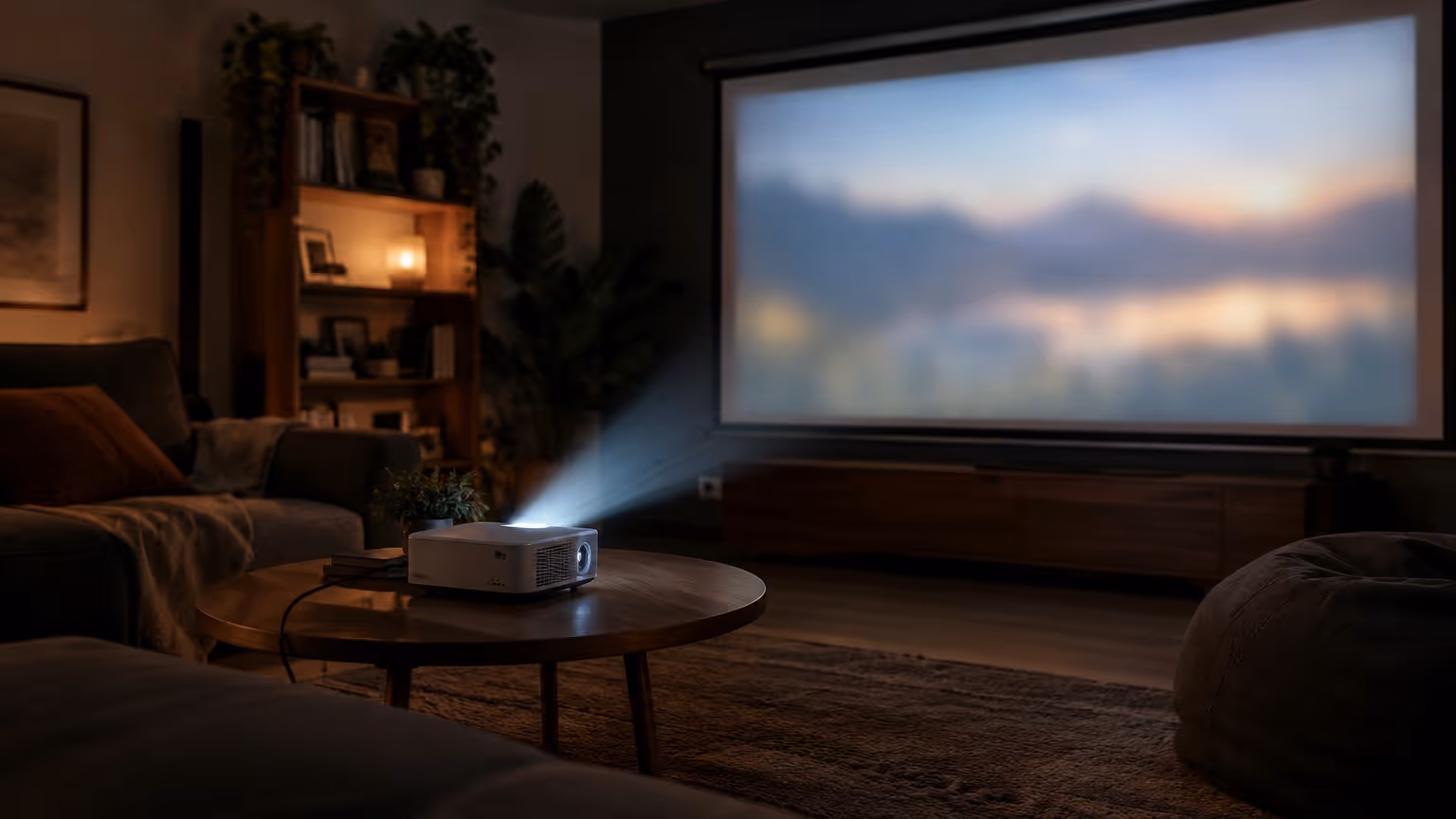 Análise de projetores portáteis para home theater