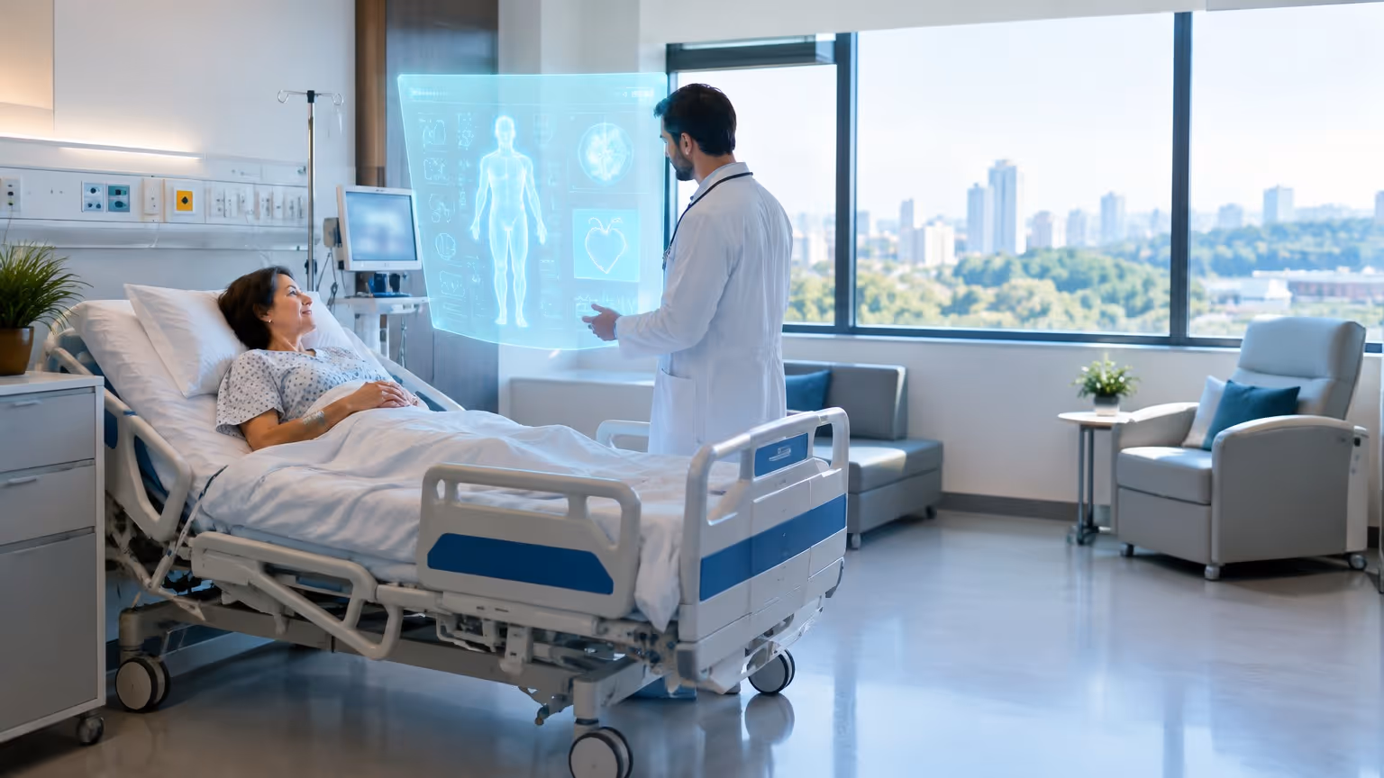 Como a tecnologia está mudando os hospitais do futuro