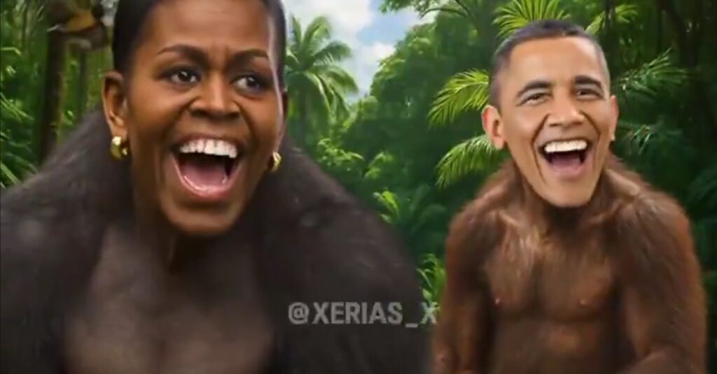 Vídeo de Trump retrata Obamas como macacos e gera reação de democratas e republicanos